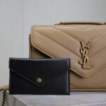 Saint Laurent Loulou Small In Matelasse Lambskin